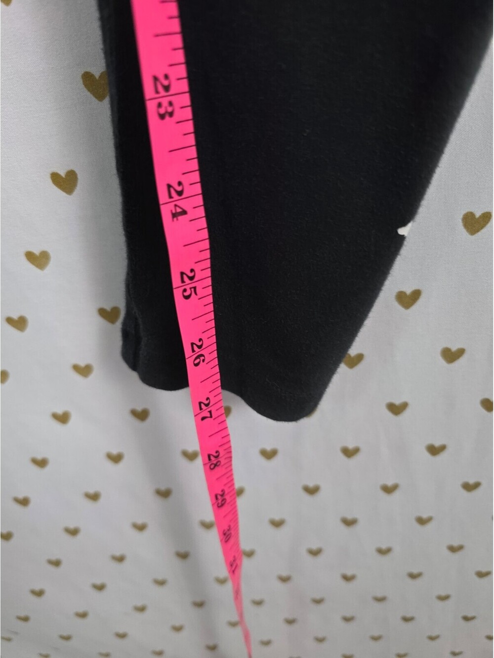Victorias Secret PINK Vintage y2k Foldover Yoga Pants ankle Skinny Bling Small - Picture 4 of 6